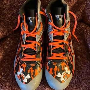 Team issued Mens Under Armour Deception Baseball Cleats Size 13